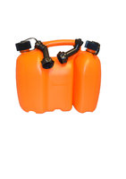 Chainsaw Fuel & Chain Oil Can (Orange)