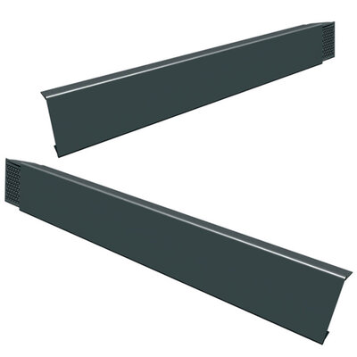 Manthorpe Left Hand SmartVerge Grey uPVC Linear Dry Verge System MANGLVLHGR