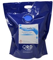 Allied Sanisafe disinfectant wipe - Blue 200 x 150mm