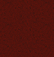 CONTESSA SCROLL RED/BLACK 4M