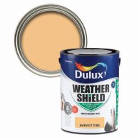Weathershield Harvest Time Colour Swatch & 5L Paint Bucket