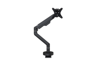 CMD Reach Plus Single Gas Assisted Monitor Arm - Black
