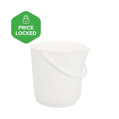 Foodgrade production bucket - 15 ltr, white
