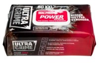 UltraGrime Pro Power Scrub Wipes Pack 80 (Red)