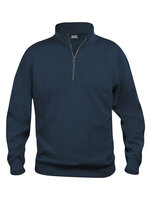 Navy Clique Half Zip Unisex Fleece