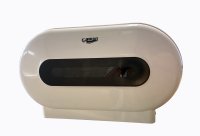 Twin Mini Jumbo Dispenser White