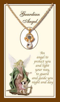 Birthstone Angel Necklet/Nov   (6795/11)