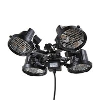 Ruby 4 x 450w Aluminum D/C Parasol Heater