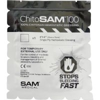 CHITO-SAM 100 PATCH HEMOSTATIC DRESSING 10 X 10CM