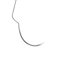 Hu Friedy Surgical Suture Polypropylene 4-0 Blue, 18", C-6 Needle 18.7 mm, 3/8 Circle Reverse Cut