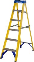 7160618 6 TREAD FIBREGLASS STEPLADDER
