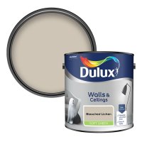 Dulux Soft Sheen Bleached Lichen 2.5L Paint Tin & Colour Swatch