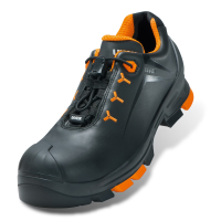 Uvex 2 Leather Shoe, Black/Orange