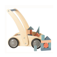 Push Along Truck & Wooden Blocks