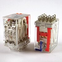 Carlo Gavazzi RMIA4524VDC - 4P 5 Amp 14-Pin Fully Featured Relay 24VDC With Test/Flag/Led