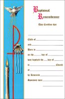 Baptismal Certificate   (5816)