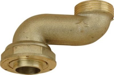 S-vormige koppeling JPC M20 - JPC V20, messing