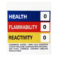 HMIS Label - H2O (3"W x 3-5/8"H)