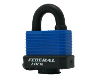 Federal Padlock 40mm Laminated Weatherproof