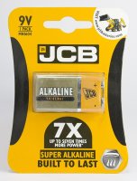 JCB BATTERY SUPER ALKALINE 9V