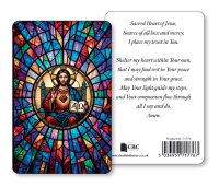 Laminated Leaflet/Sacred Heart Of Jesus (71776)