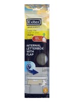 EXITEX BROWN LETTER PLATE SEAL WITH FLAP