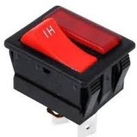 Numatic Henry Hi/Low Red Rocker Switch Black Body Genuine