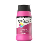 DAL System3 Acrylic 500ml - Fluorescent Pink 538