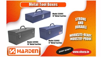 Harden Metal Tool Boxes – Heavy-Duty, Durable Steel Tool Storage