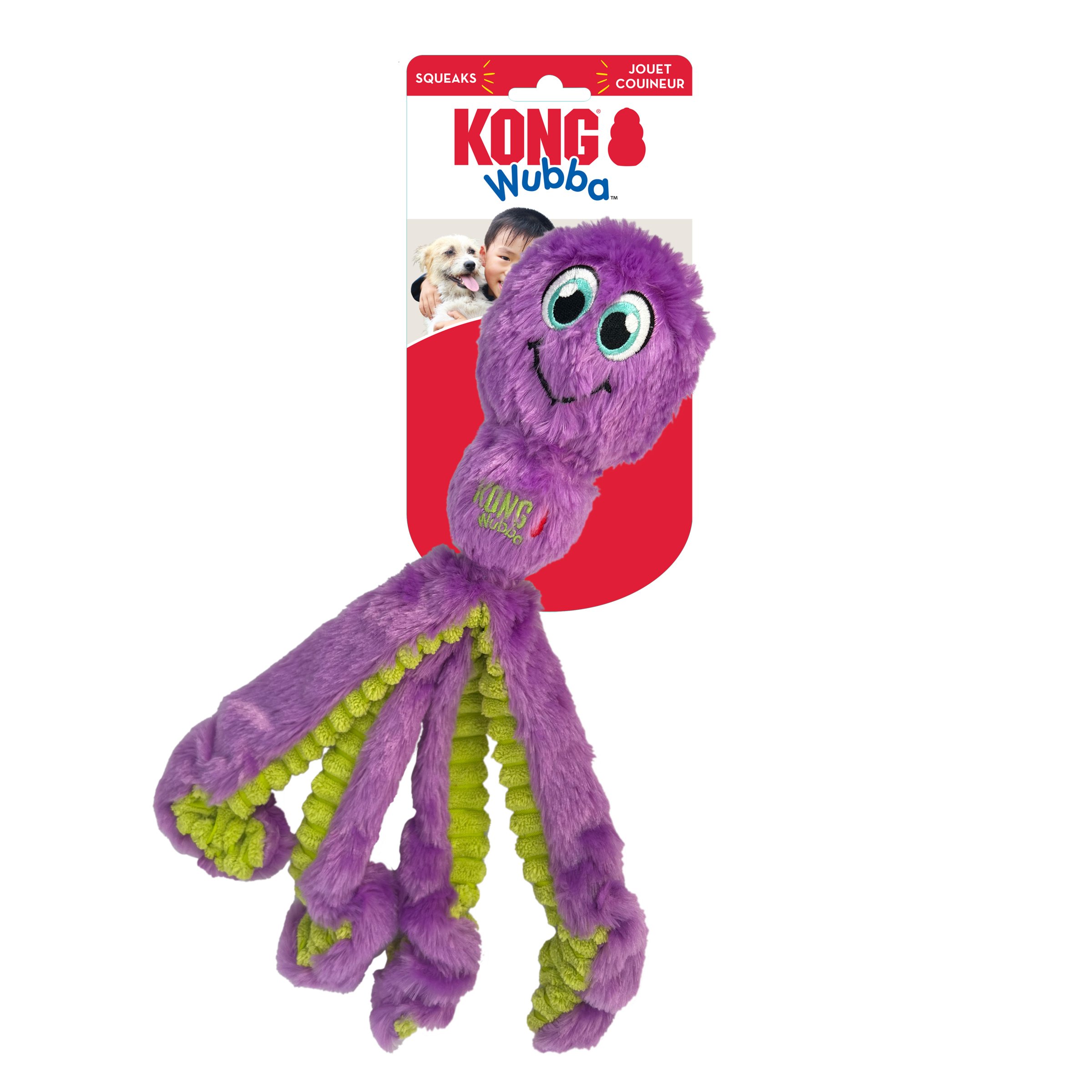 KONG Wubba Octopus Large x 1
