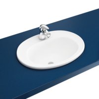 Tucker French Pro 530mm Recessed Vanity One Taphole Basin
