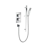 PURA KI440 STR8 SLIDE RAIL SHOWER KIT SQUARE