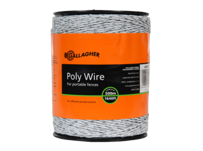 Gallagher G62007 500m Poly Wire