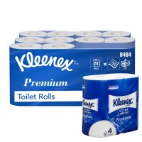 Kleenex Toilet Tissue Small Rolls-White 24.4x12.2x19.6cm