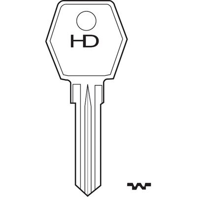 HN3 HENDERSON FLUTED KEY