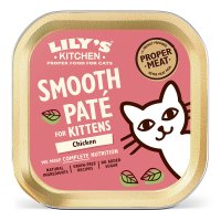 Lilys Kitchen Cat Tray Kitten Smooth Pate Chicken 19x85g