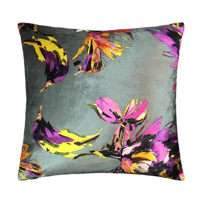 Adriana Grey Cushion (58x58cm) front