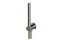 RAK SINGLE FUNCTION SHOWER KIT IN BRUSHED NICKEL (INCLUDING INTEGRAL WALL OUTLET)