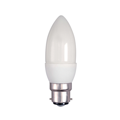 Solus 9 Watt BC Candle CFL 1PK