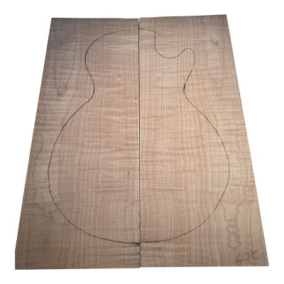 Electric guitar body facing, maple 25mm