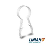 LINIAN SuperClip&trade;, White, 18-20mm