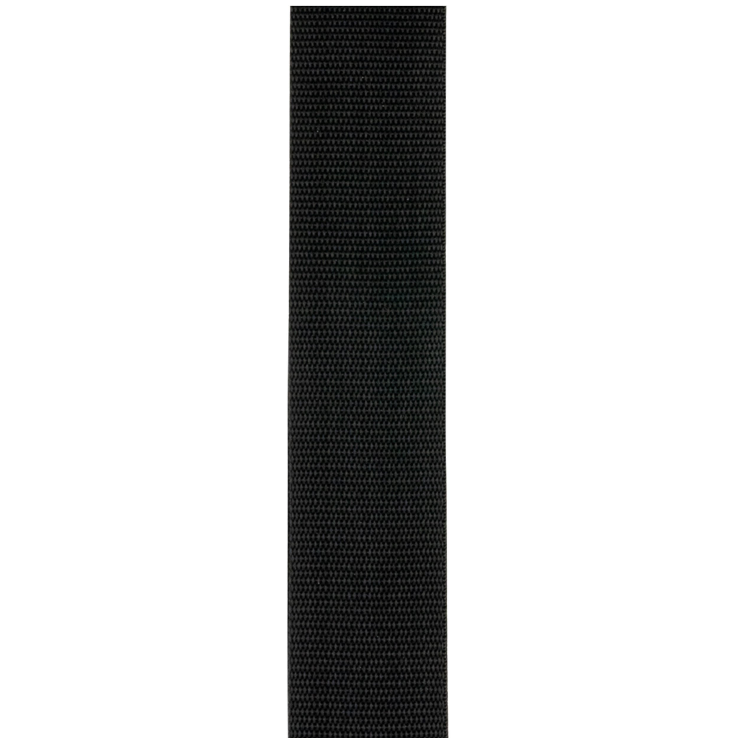 D'Addario Black Auto Lock Polypro Guitar Strap