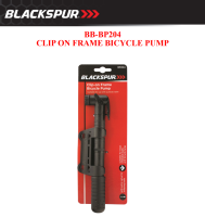 BLACKSPUR CLIP ON FRAME BICYCLE PUMP