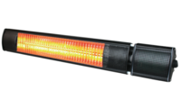 Eldorado IRPH-B Black IPX5 IR Wall Mounded Heater