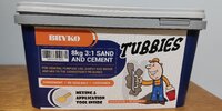 Tubbies Sand and Cement 3:1 8kg