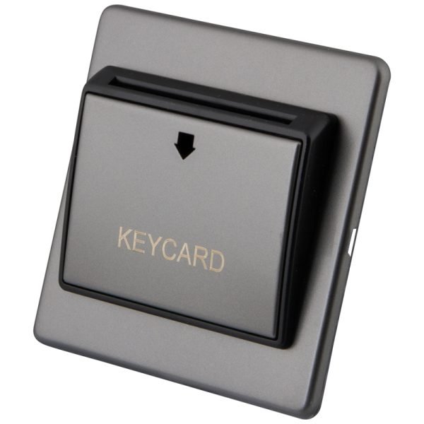 Gunmetal Key Card Switch 6604-013