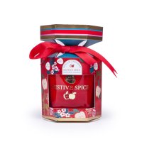 Pan Aroma Festive Spice Apple & Cinnamon Cracker Candle 120g