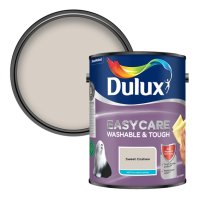 Dulux Easycare Sweet Cashew Colour Swatch & 5L Paint Tub