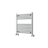Tucker French 22mm Cross Bar Straight Towel Rail 600 x 600mm (Heating Only) Chrome PHGT060-60CP