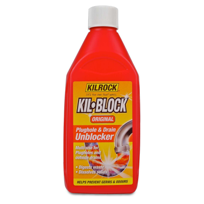 500ml KILBLOCK DRAIN CLEANER 6PK